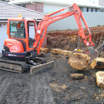 Loggrab, excellent for placing large boulders