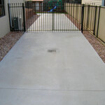 Concrete driveways