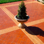 Clay pavers